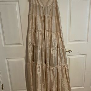 Champagne fashionova maxi dress